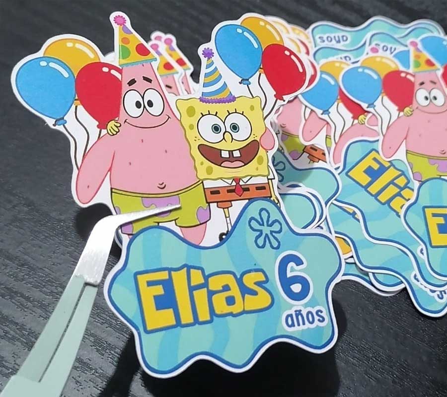 Etiqueta personalizada - Diseño 3 para promociones en Cancún y Playa del Carmen