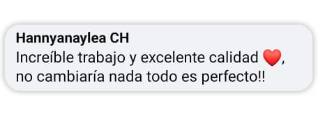 Opinión de Henryanayalea CH sobre la excelente calidad del trabajo en productos personalizados de LemonLink Creaciones en Cancún y Playa del Carmen